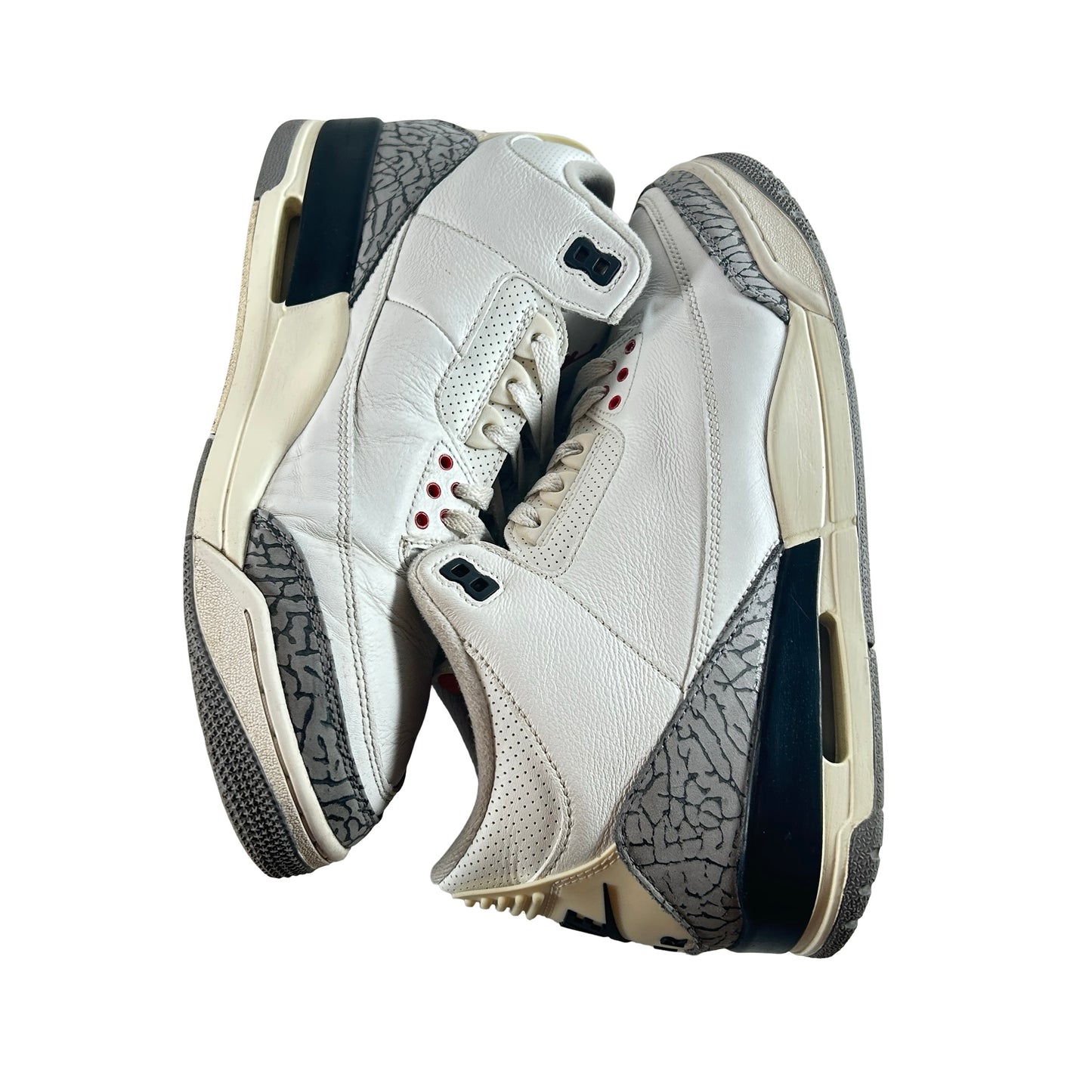 DN3707 100 Jordan 3 Retro White Cement Reimagined [USED] - 11 M (Used30)