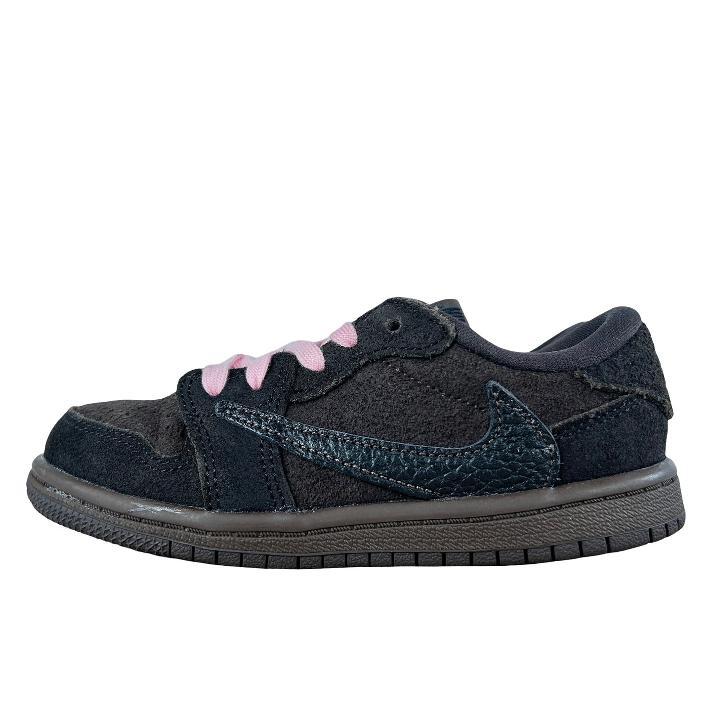 DO5441 202 Jordan 1 Retro Low OG SP Travis Scott Velvet Brown (TD) [USED] - 10 C (Used)