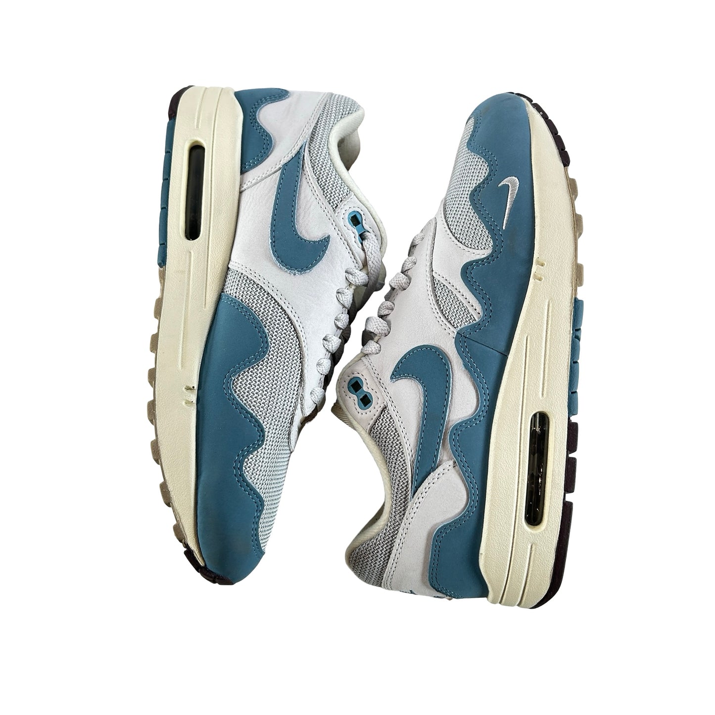 DH1348 004 Nike Air Max 1 Patta Waves Noise Aqua [USED] - 7.5 M (Used)
