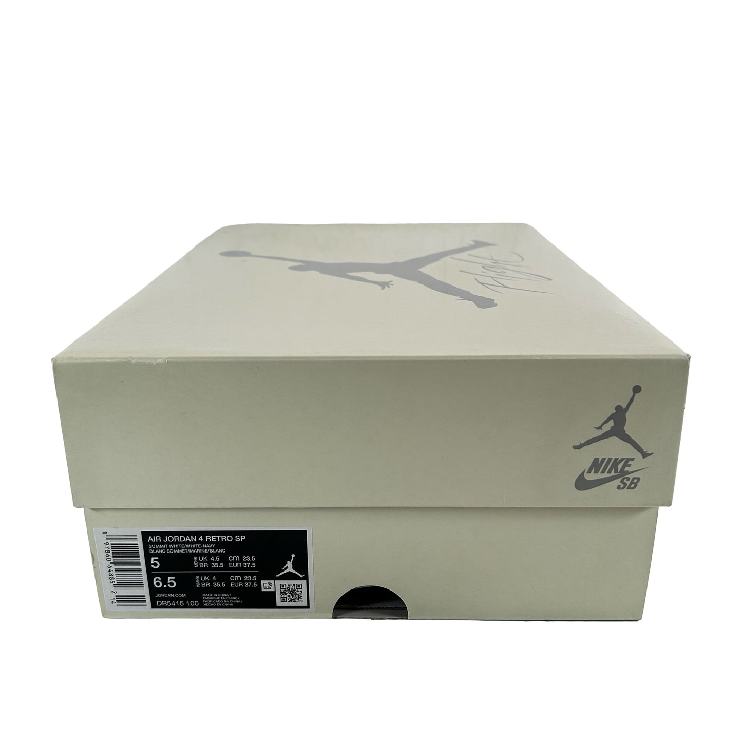 DR5415 100 Jordan 4 Retro SB Navy [USED] - 5 M (Used)