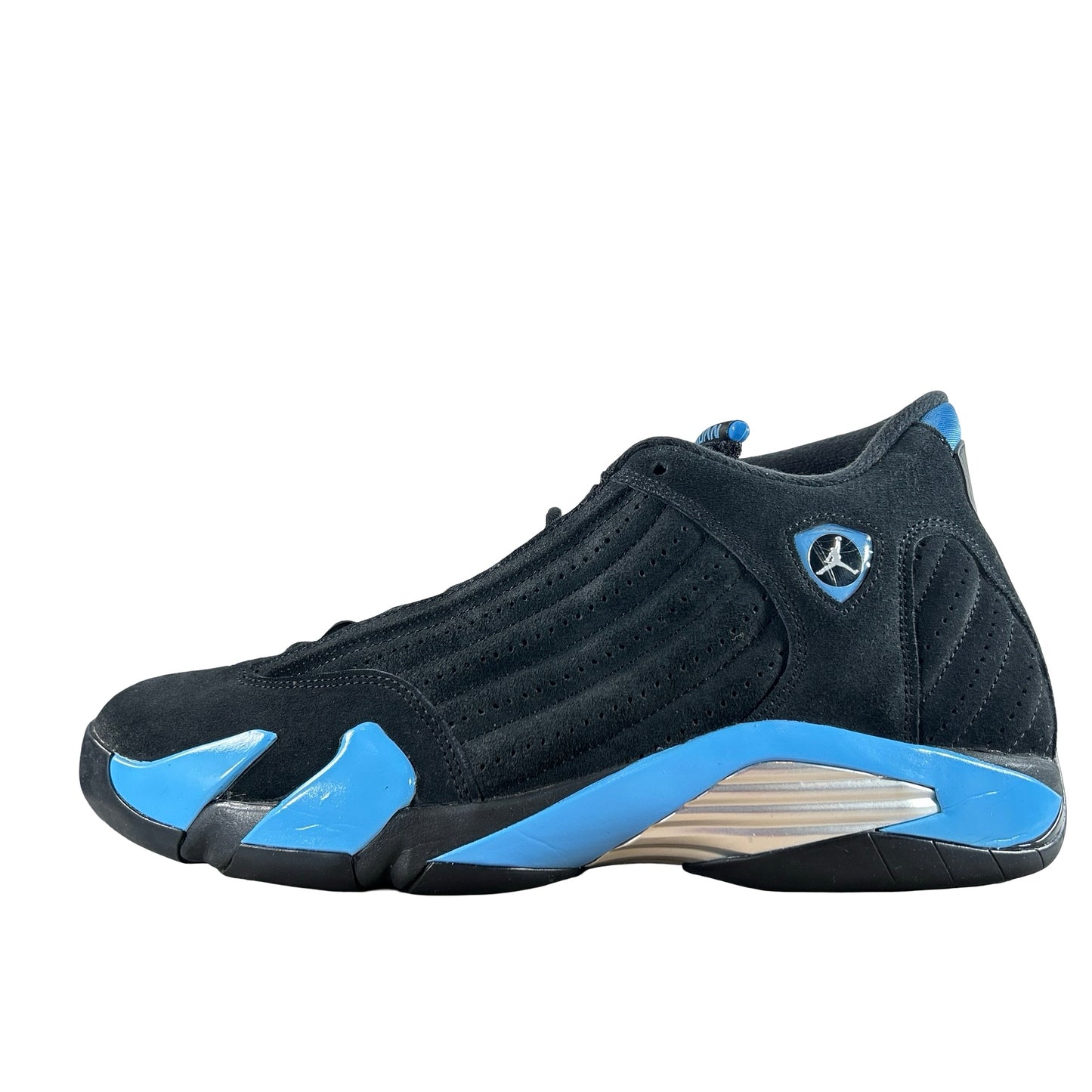 487471 007 Jordan 14 Retro Black University Blue (2026) [USED] - 13 M (Used3)