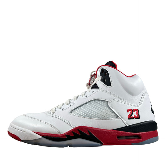 HQ7978 101 Jordan 5 Retro Fire Red Black Tongue (2025) [USED] - 14 M (Used2)