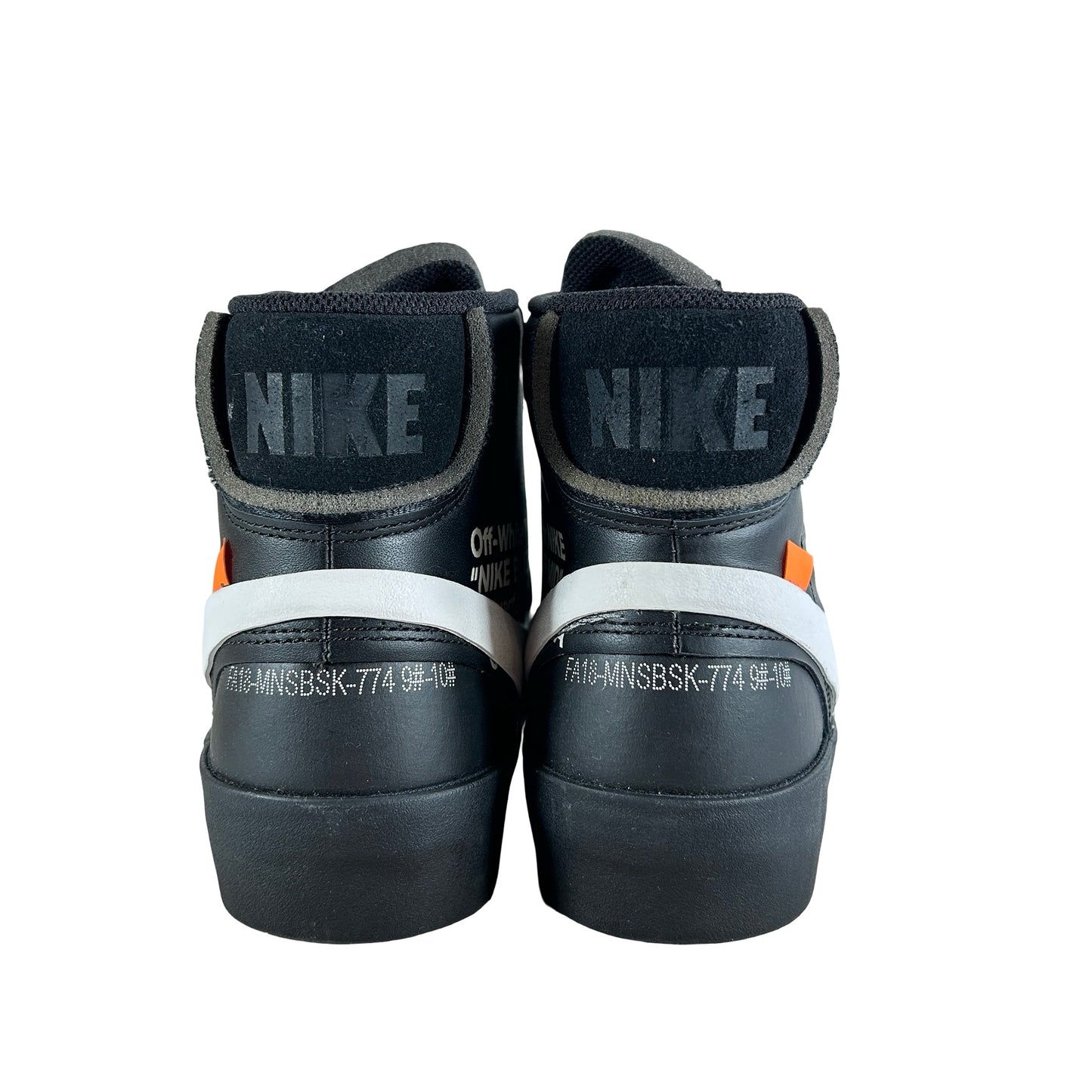 AA3832 001 Nike Blazer Off-White Black [USED] - 9 M (Used2)