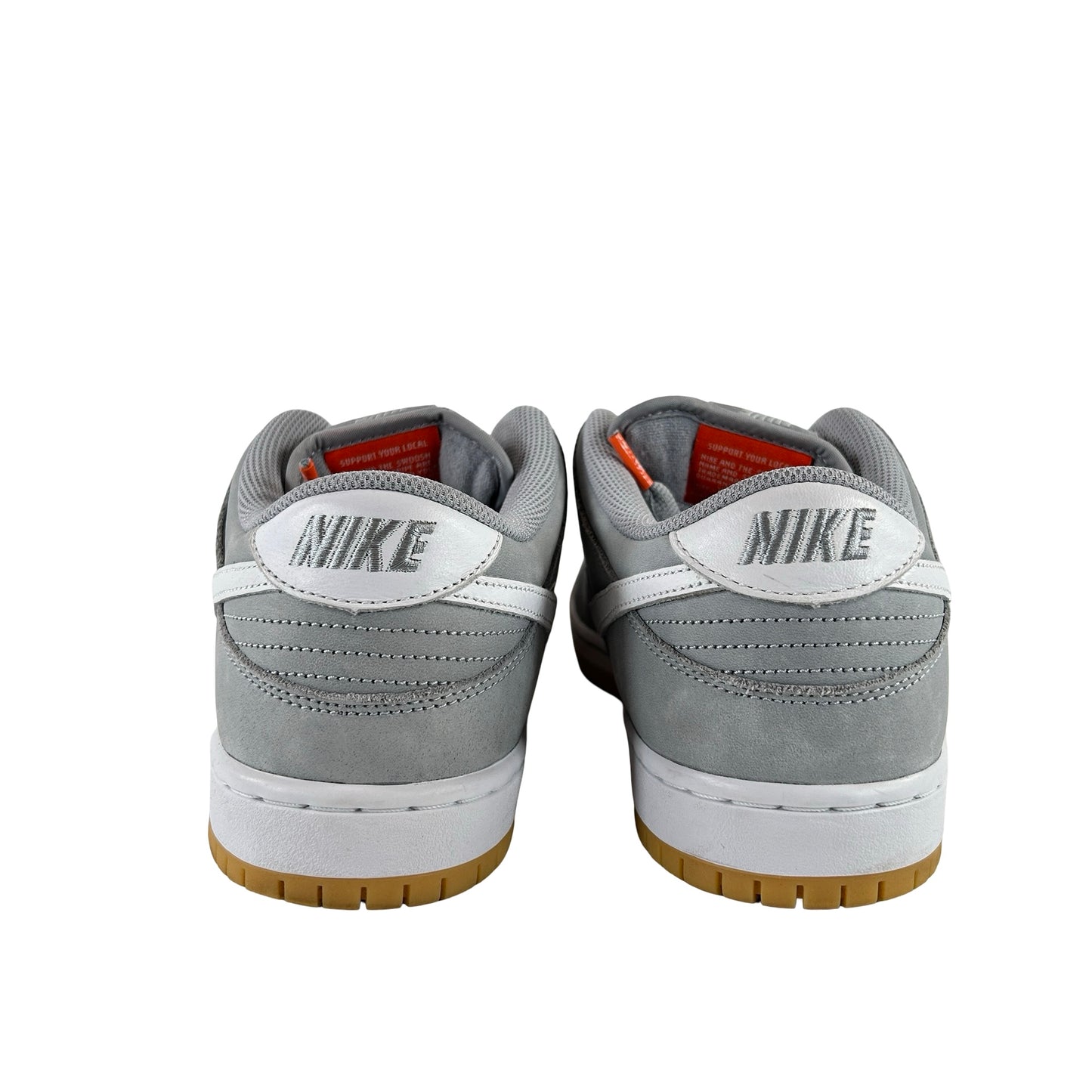 DV5464 001 Nike SB Dunk Low Pro ISO Orange Label Wolf Grey Gum [USED] - 11 M (Used2)