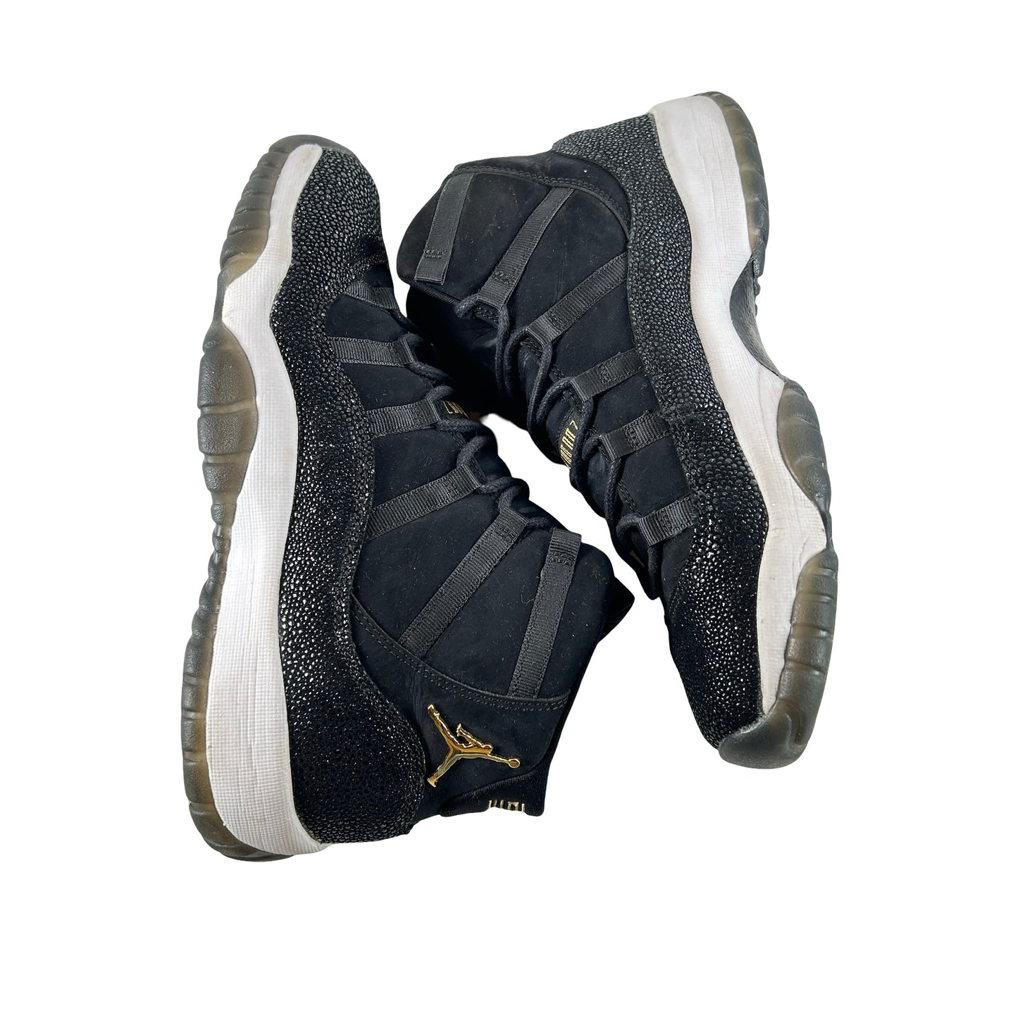 852625 030 Jordan 11 Retro Heiress Black Stingray (GS) [USED] - 9.5 W / 8 Y (Used)