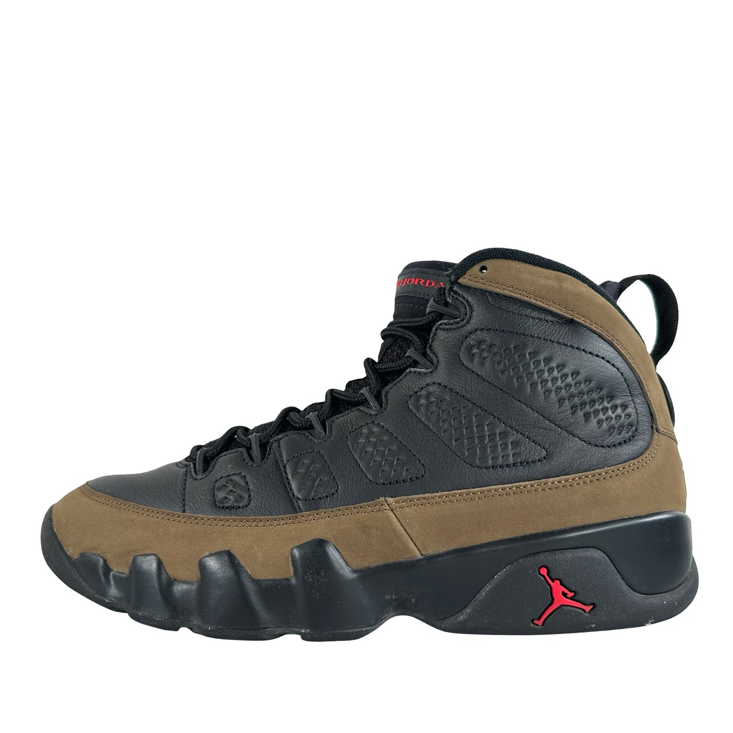 HV4794 030 Air Jordan 9 Retro Olive (2024) [USED] - 9 M (Used) (Replace Box)