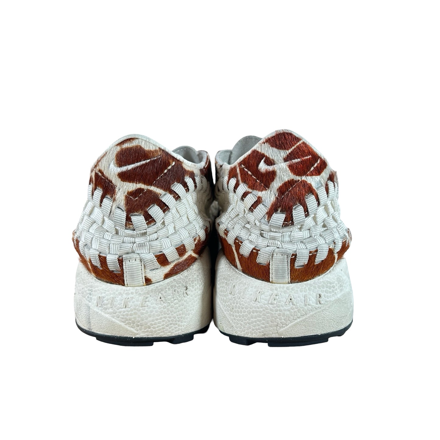 FB1959 100 Nike Air Footscape Woven Cow Print (Women's) [USED] - 9.5 W (Used)
