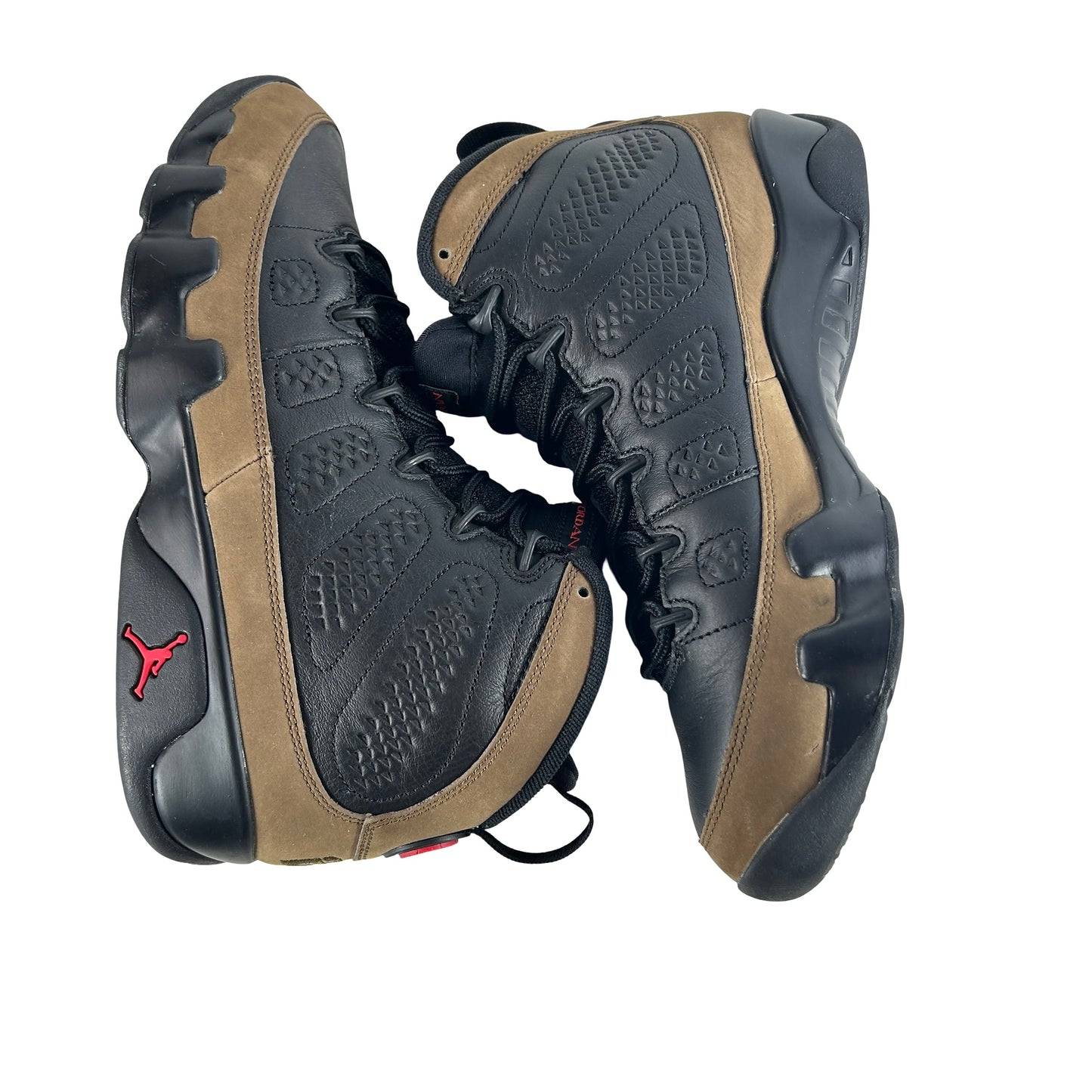 HV4794 030 Air Jordan 9 Retro Olive (2024) [USED] - 8.5 M (Used14)