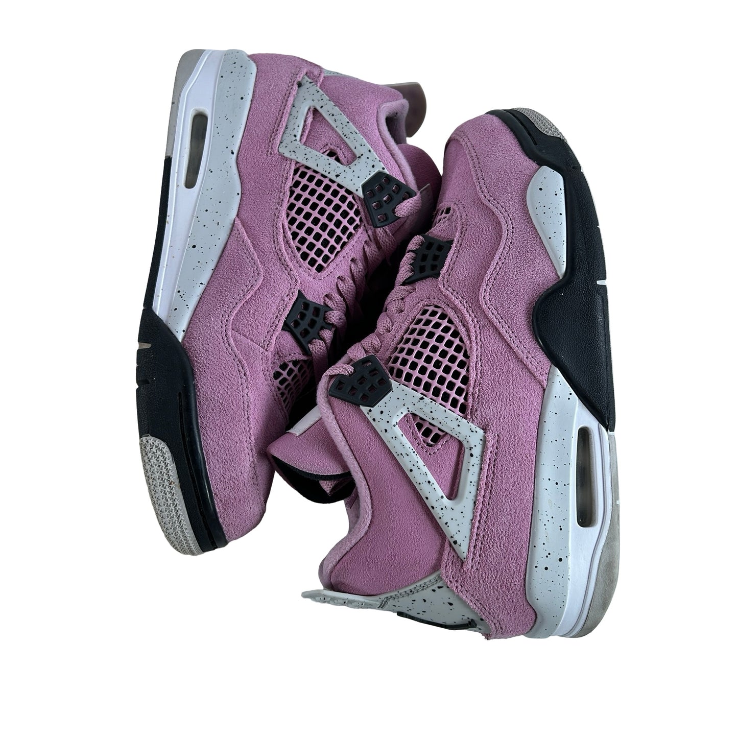 AQ9129 501 Jordan 4 Retro Orchid (Women's) [USED] - 8 W (Used)