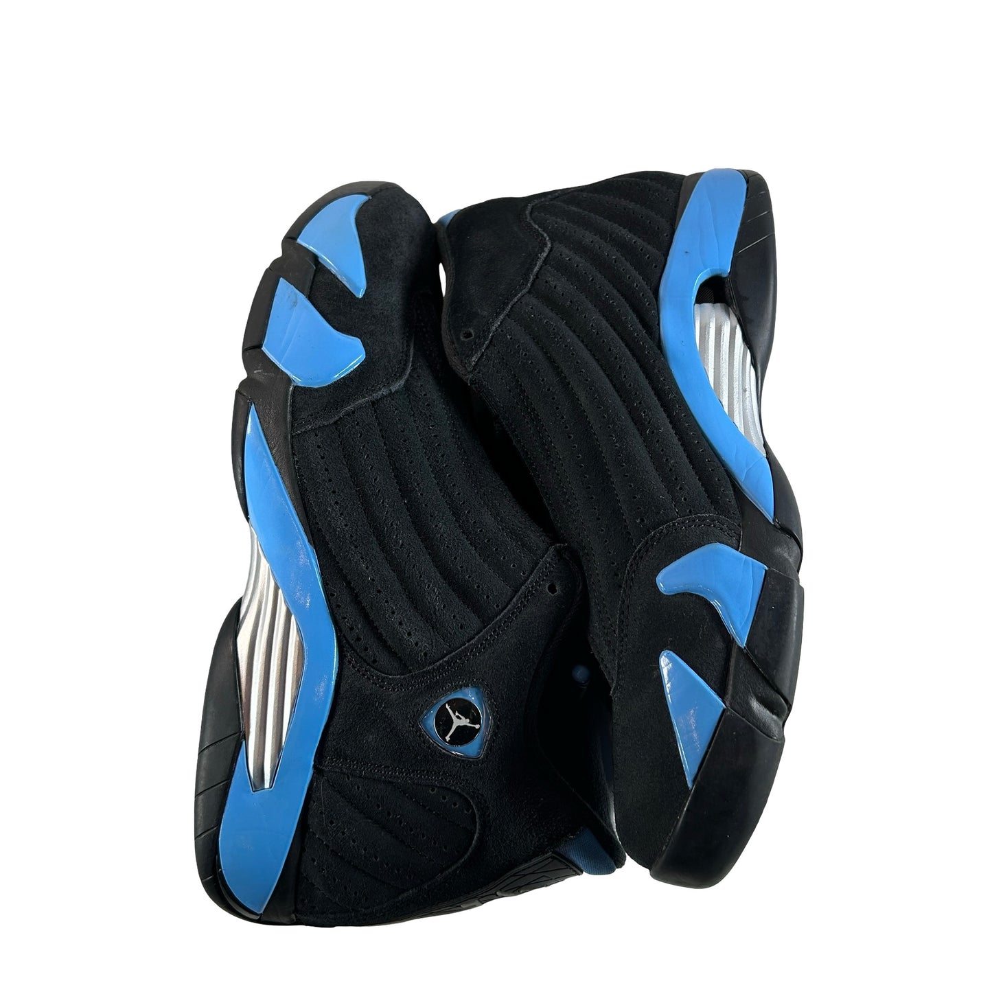 487471 007 Jordan 14 Retro Black University Blue (2026) [USED] - 12 M (Used)