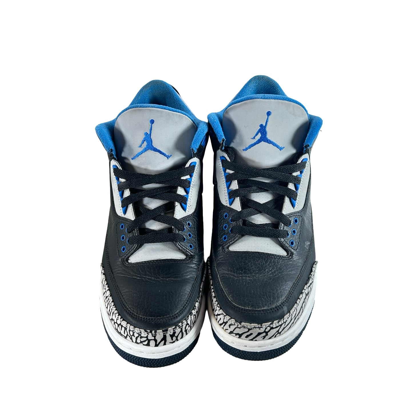 136064 007 Jordan 3 Retro Sport Blue [USED] - 10.5 M (Used2) (Replace Box2)