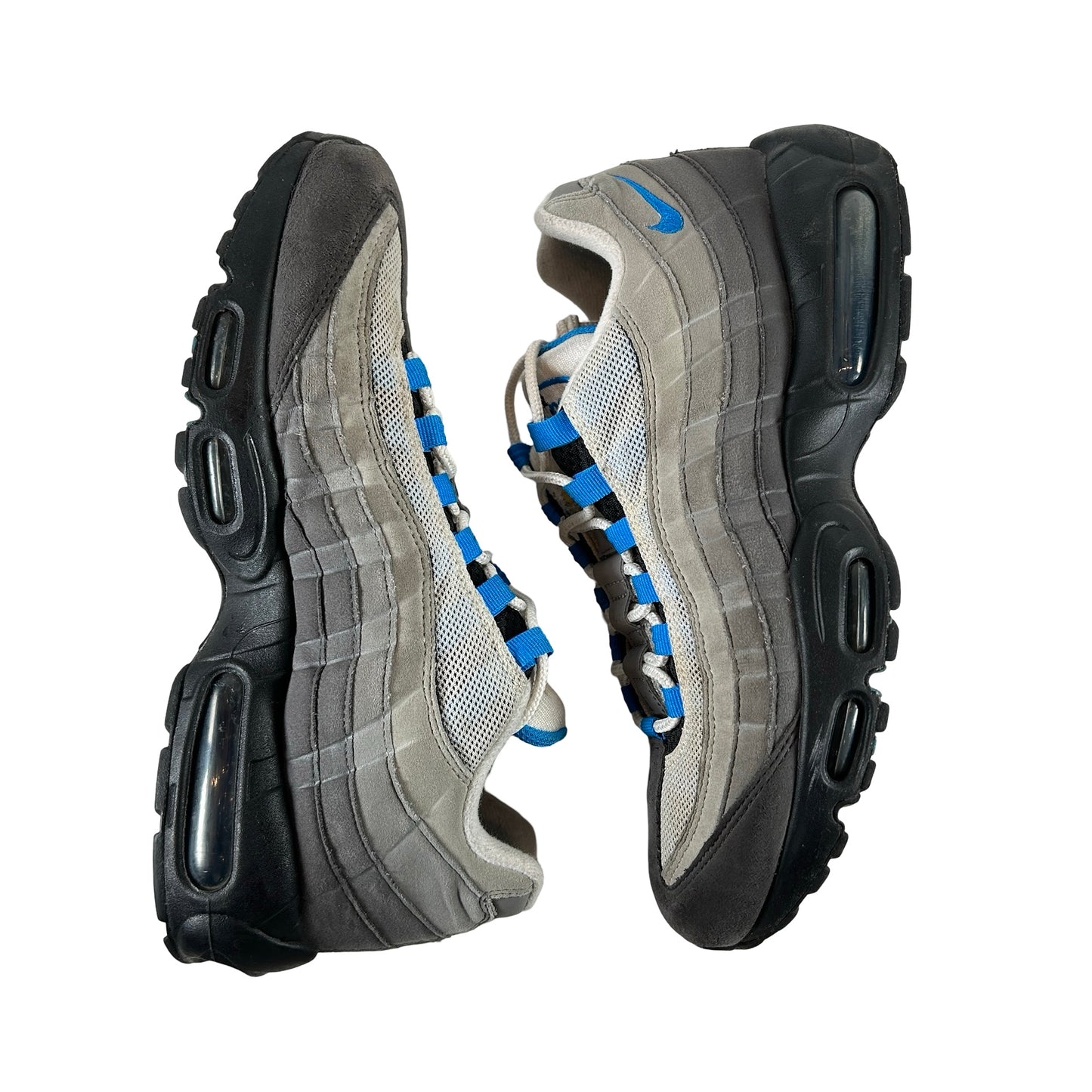 AT8696 100 Nike Air Max 95 OG Crystal Blue [USED] - 8.5 M (Used) (No Box)