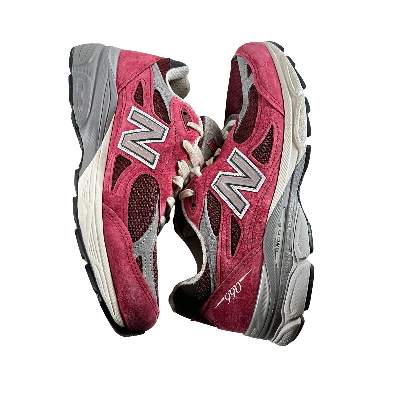 M990TF3 New Balance 990v3 MiUSA Teddy Santis Scarlet [USED] - 9 M (Used)
