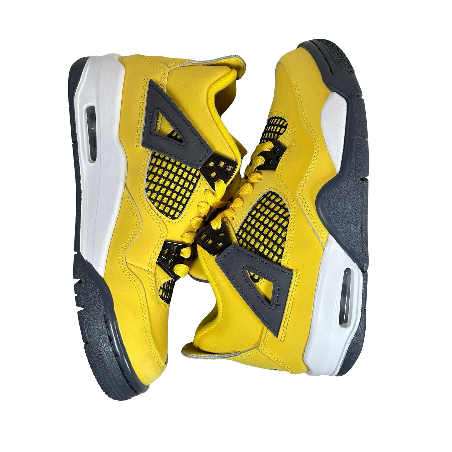 408452 700 Jordan 4 Retro Lightning (GS) [USED] - 4.5 Y (Used)