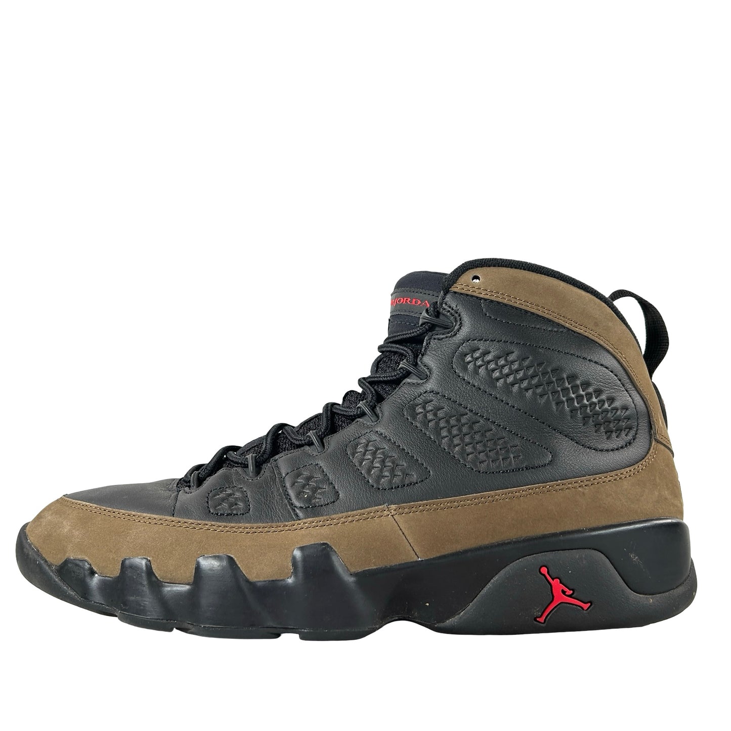 HV4794 030 Air Jordan 9 Retro Olive (2024) [USED] - 11.5 M (Used2) (No Box2)