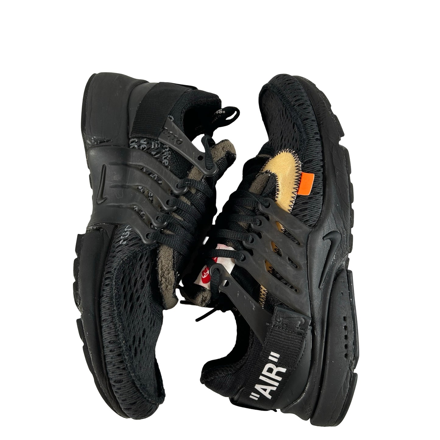 AA3830 002 Nike Air Presto Off-White Black (2018) [USED] - 8 M (Used2) (Replace Box2)