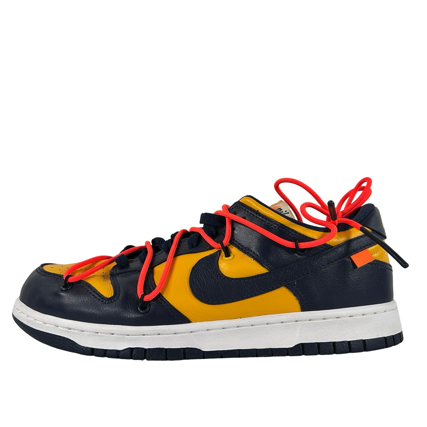 CT0856 700 Dunk Low Off-White University Gold [USED] - 9 M (Used2)