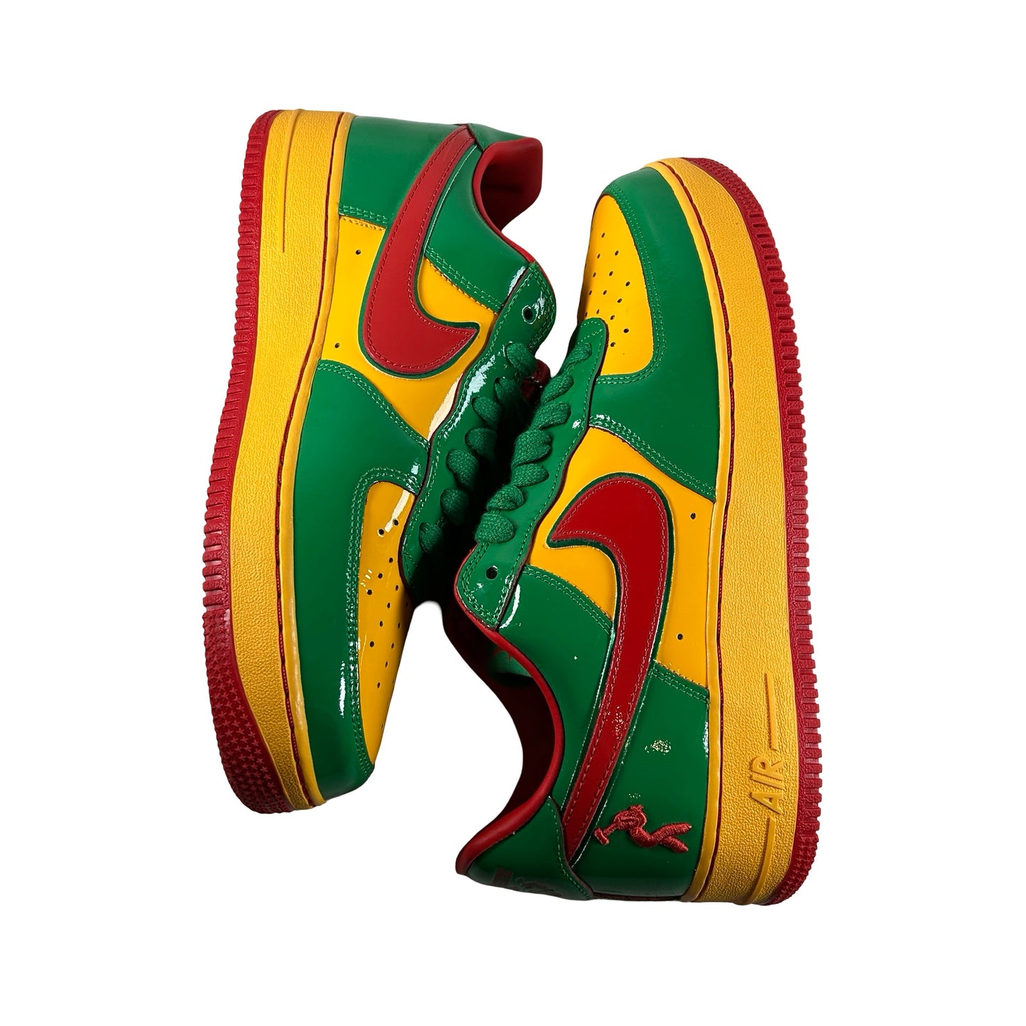 IH4383 300 Nike Air Force 1 Low Lil Yachty Concrete Boys Lucky Green [USED] - 10 M (VNDS2)