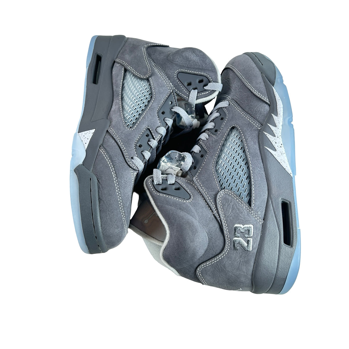 DD0587 002 Jordan 5 Retro Wolf Grey (2026) [USED] - 9 M (Used6)