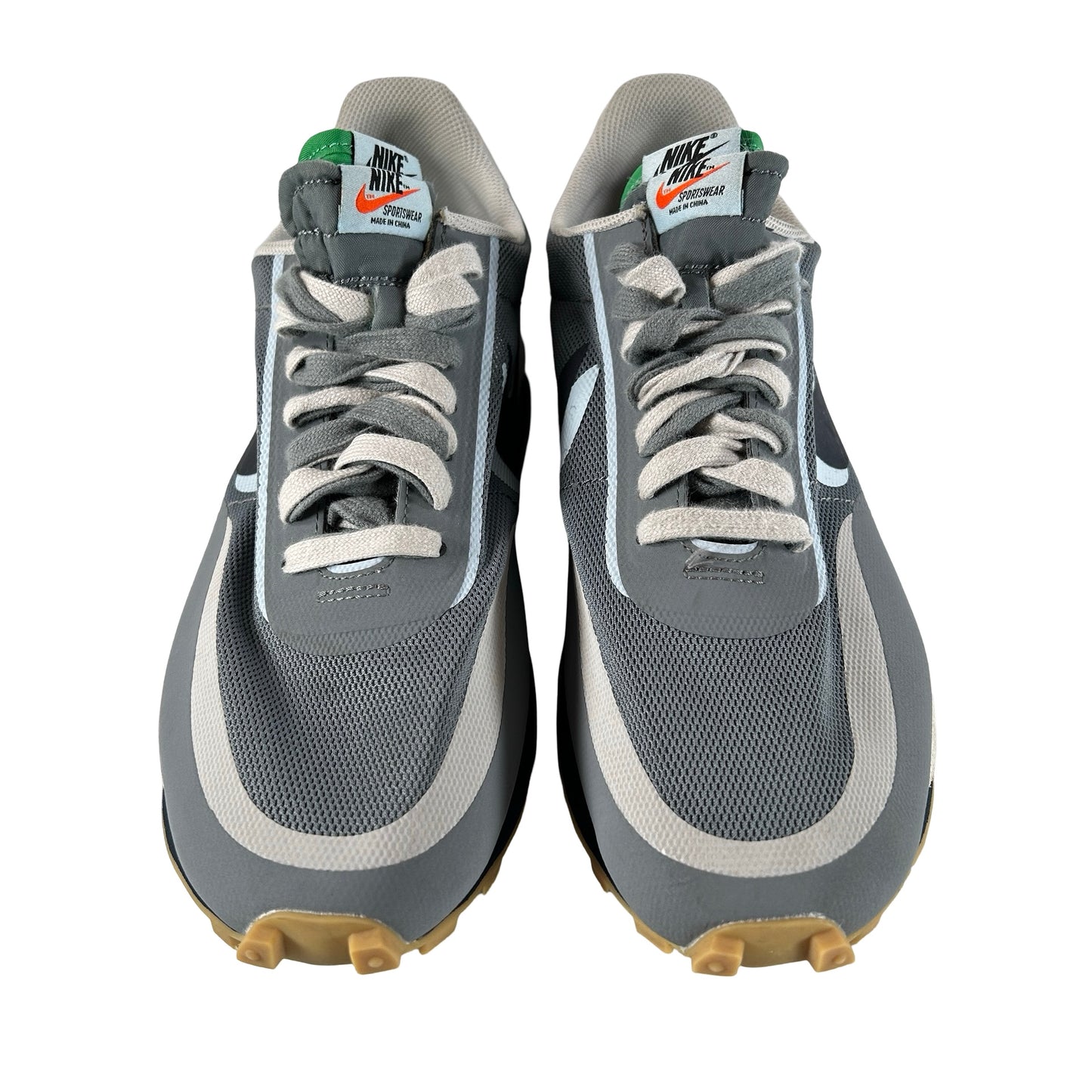 DH3114 001 Nike LD Waffle sacai CLOT Kiss of Death 2 Cool Grey [USED] - 12 M (Used) (No Box)