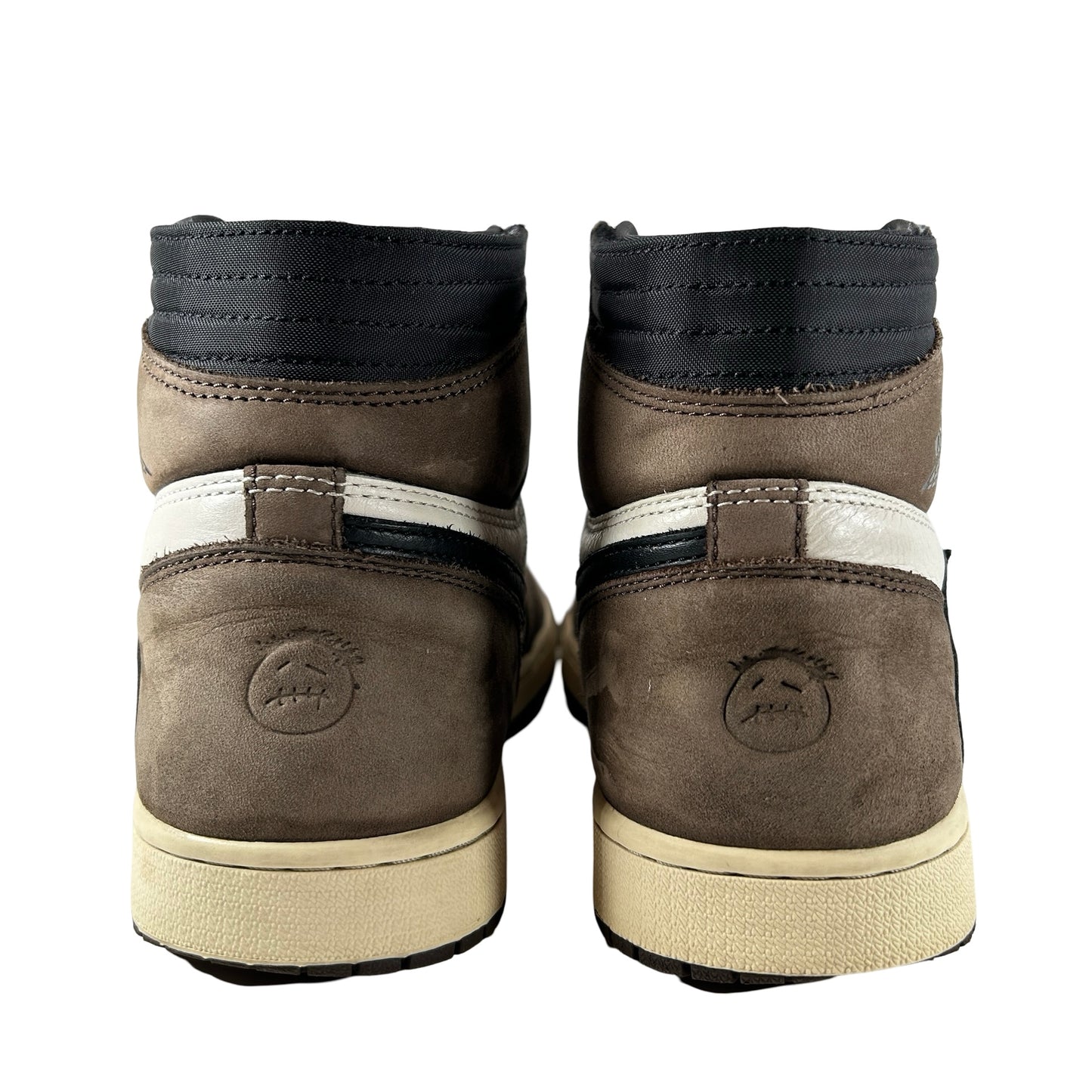 CD4487 100 Jordan 1 Retro High OG SP Travis Scott Mocha [USED] - 10.5 M (Used)
