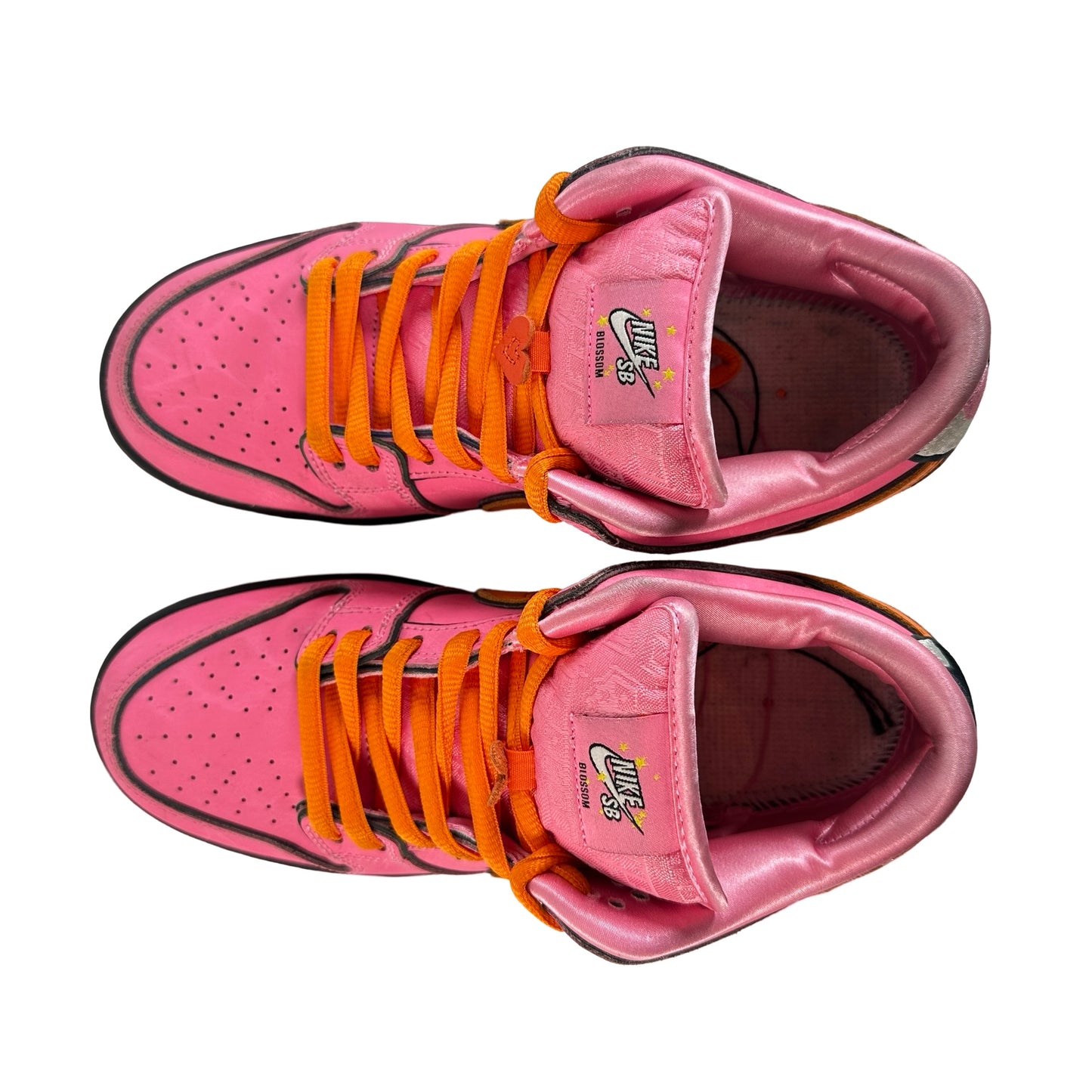 FD2631 600 Nike SB Dunk Low The Powerpuff Girls Blossom [USED] - 7.5 M (Used) (No Box)