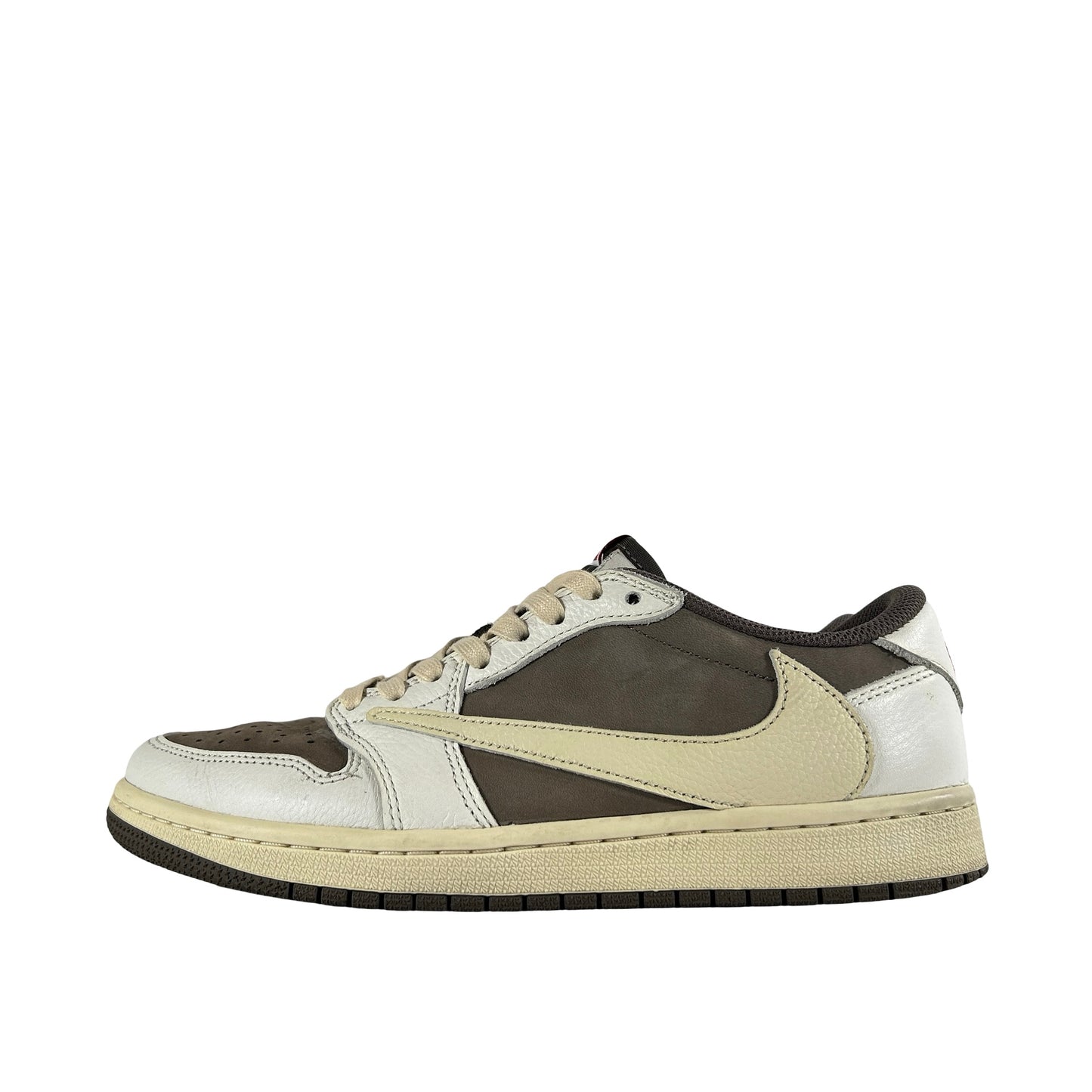 DM7866 162 Jordan 1 Retro Low OG SP Travis Scott Reverse Mocha [USED] - 7.5 M (Used) (No Box)