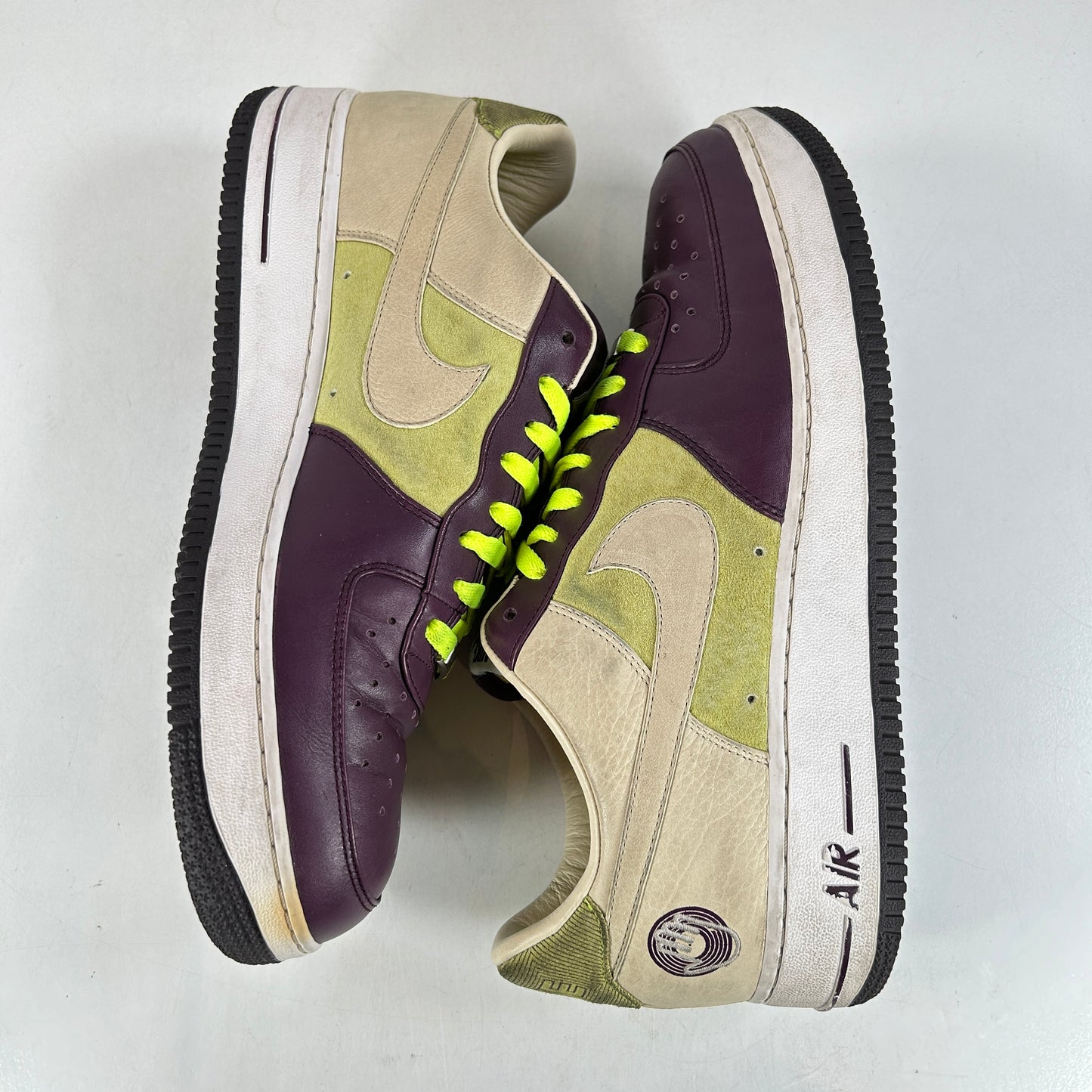 316982 521 Nike Air Force 1 Low Premium Bobbito Aubergine [USED] - 11 M (Used) (No Box)