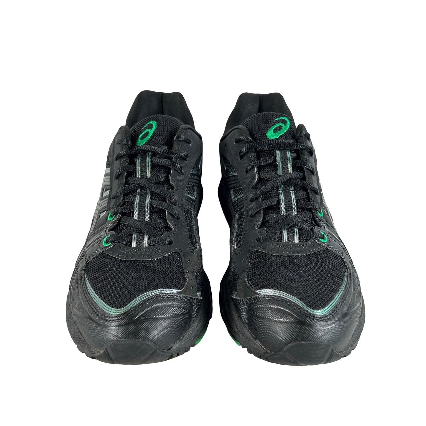 1201B024 001 ASICS Gel-Kayano 14 8ON8 Black Green [USED] - 9.5 M (Used) (No Box)
