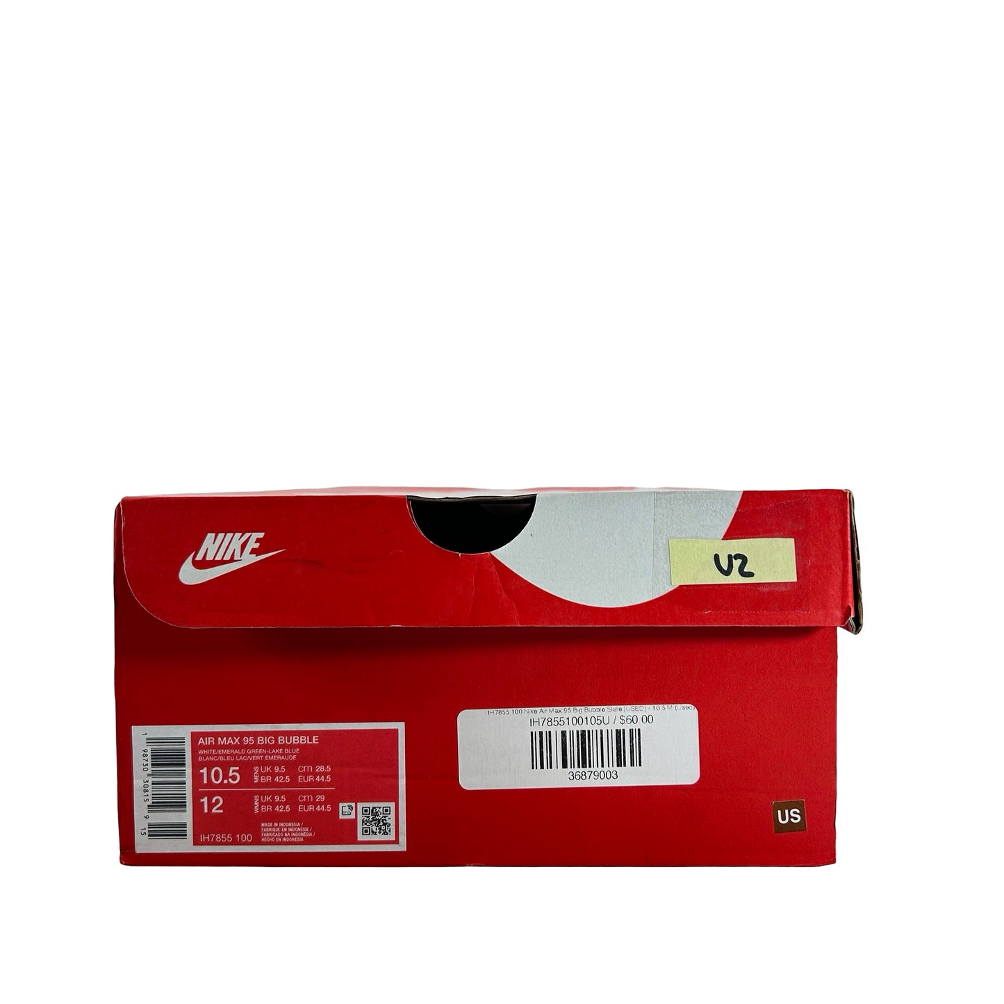 IH7855 100 Nike Air Max 95 Big Bubble Slate [USED] - 10.5 M (Used2)