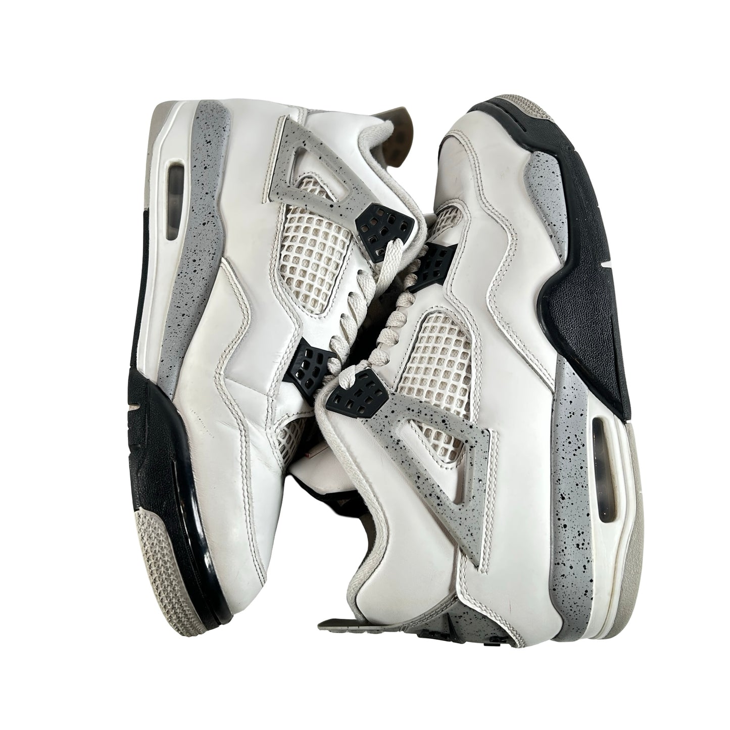 FV5029 100 Jordan 4 Retro White Cement (2025) [USED] - 9 M (Used17)