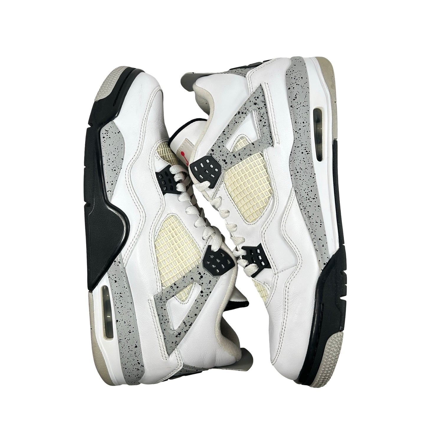840606 192 Jordan 4 White Cement [USED] - 11 M (Used) (Replace Box)