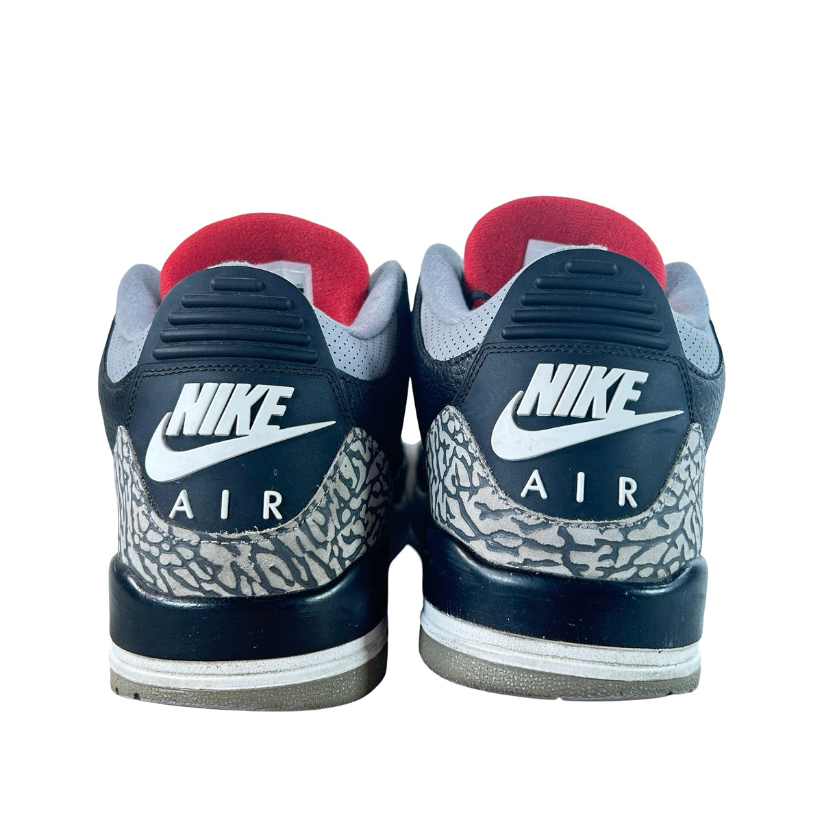 854262 001 Jordan 3 Black Cement 2018 [USED] - 11.5 M (Used2) (No Box2)