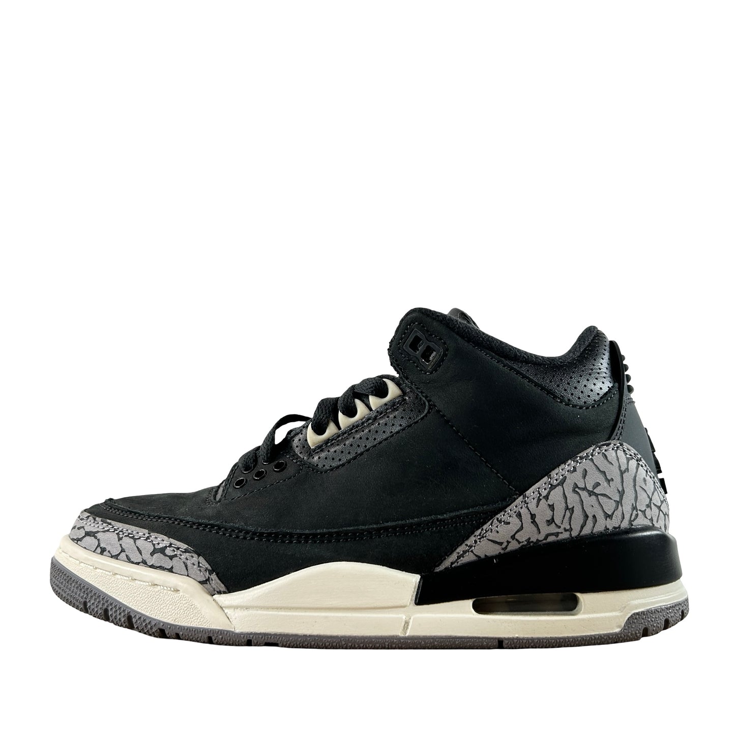 CK9246 001 Jordan 3 Retro Off Noir (Women's) [USED] - 6 W (Used) (No Box)