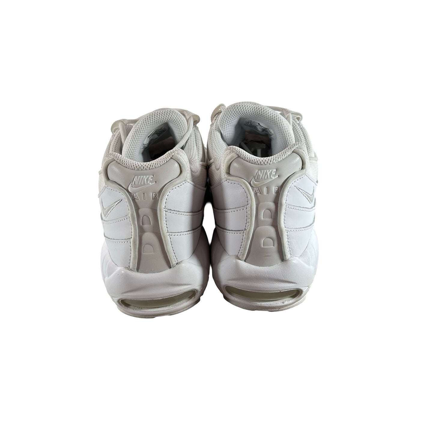 CT1268 100 Nike Air Max 95 Essential White Grey Fog [USED] - 10 M (Used) (No Box)