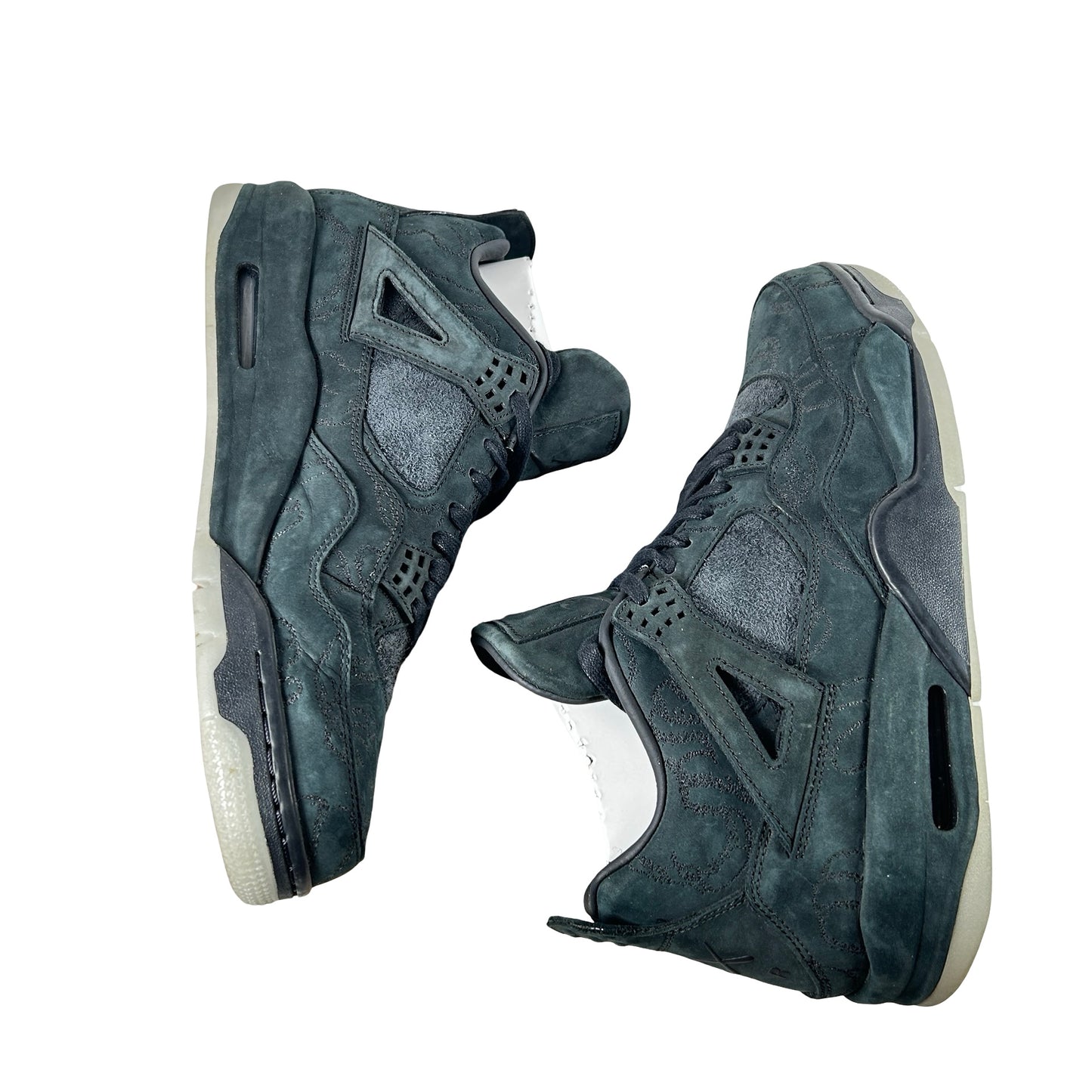 930155 001 Jordan 4 Kaws Black [USED] - 11.5 M (Used) (Sample)