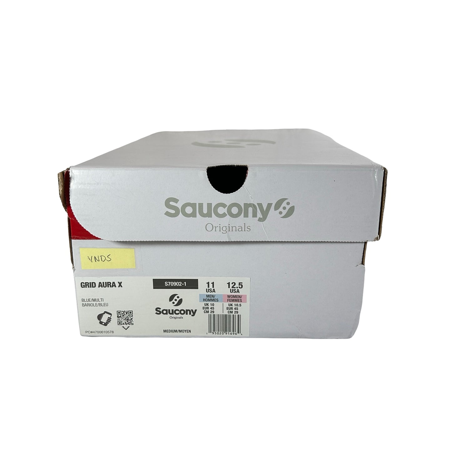 S70902 1 Saucony Grid Aura X Blue Multi [USED] - 11 M (VNDS)