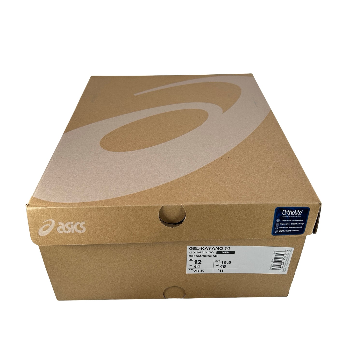 1201A954 100 ASICS Gel-Kayano 14 Kith Cream Scarab [USED] - 12 M (Used)