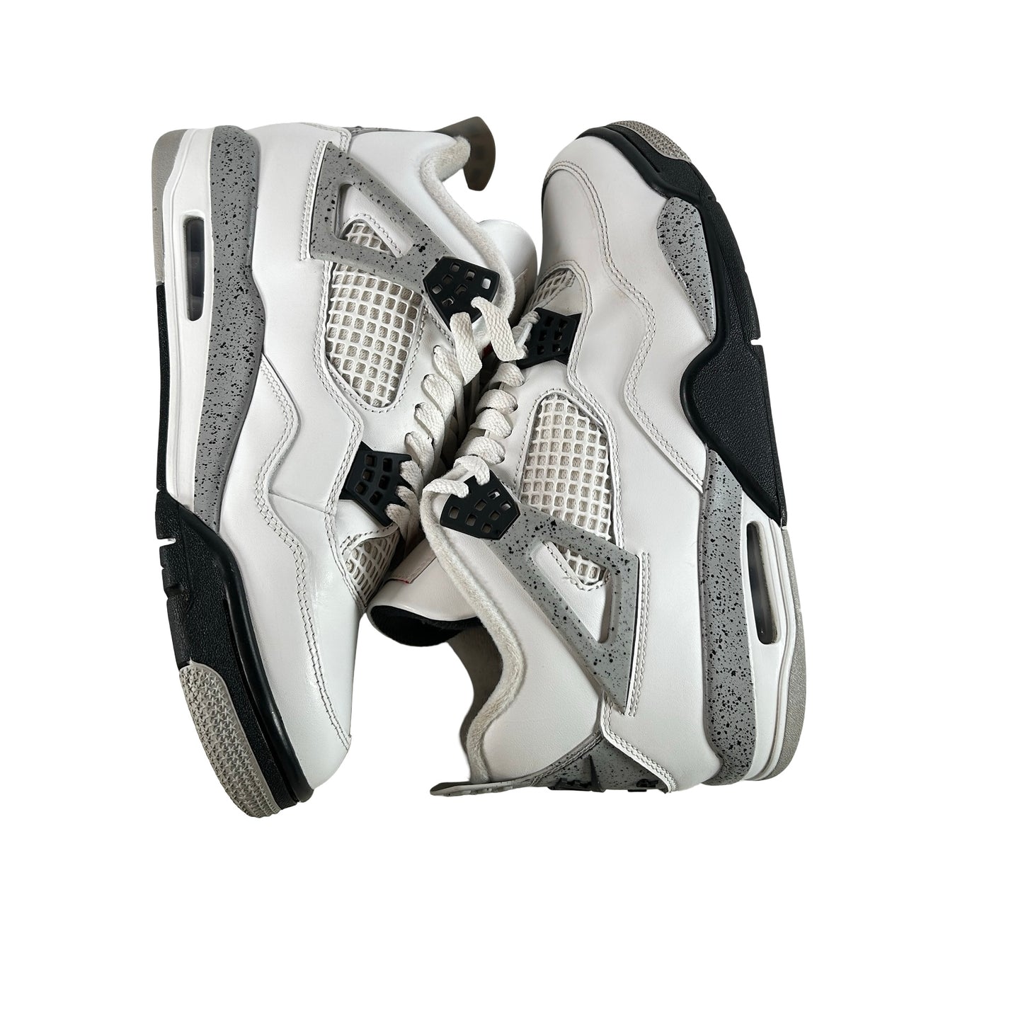FV5029 100 Jordan 4 Retro White Cement (2025) [USED] - 9 M (Used8)