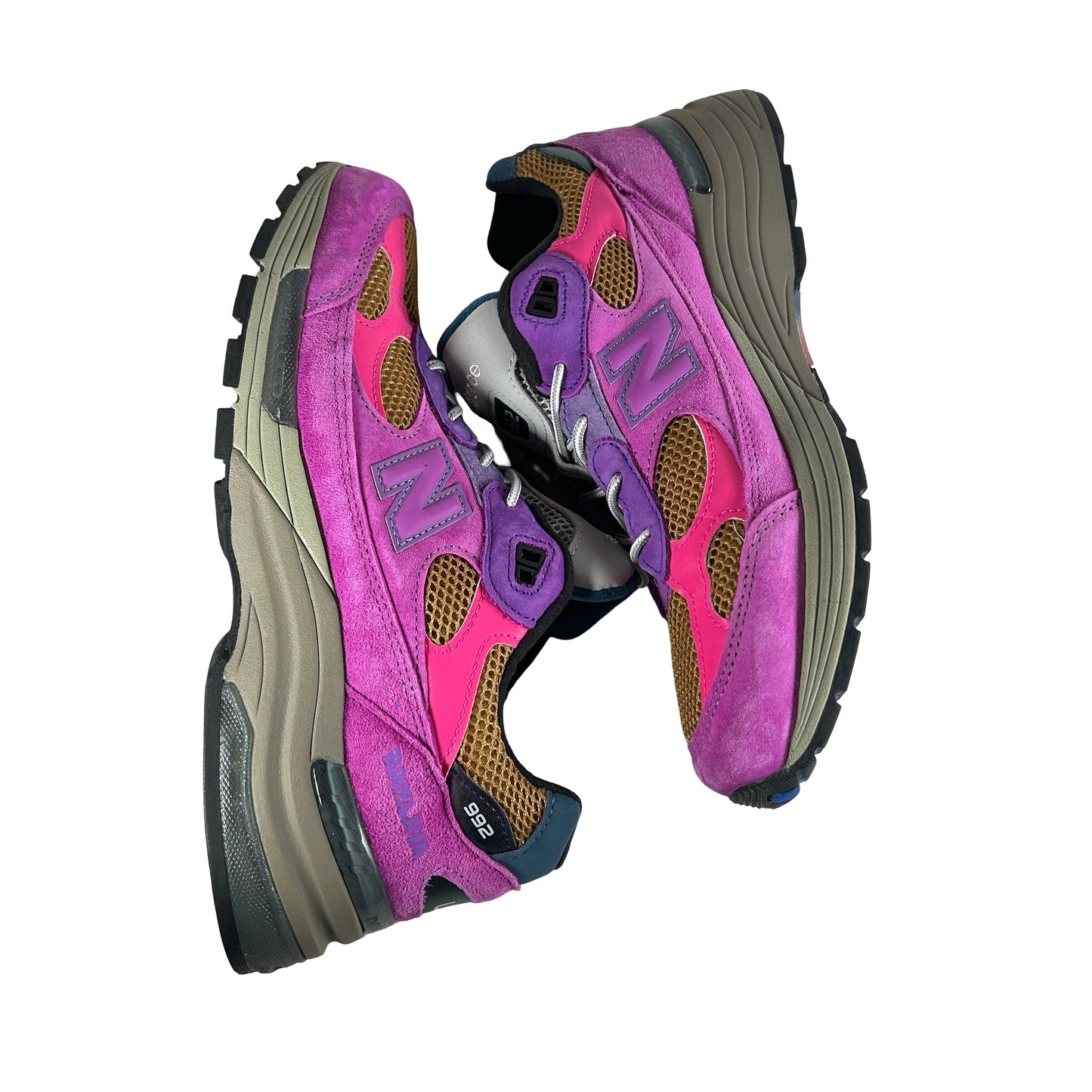 U992AC1 New Balance 992 MiUSA Action Bronson Digitalis Purpurea [USED] - 9 M (Used) (Replacement Box)