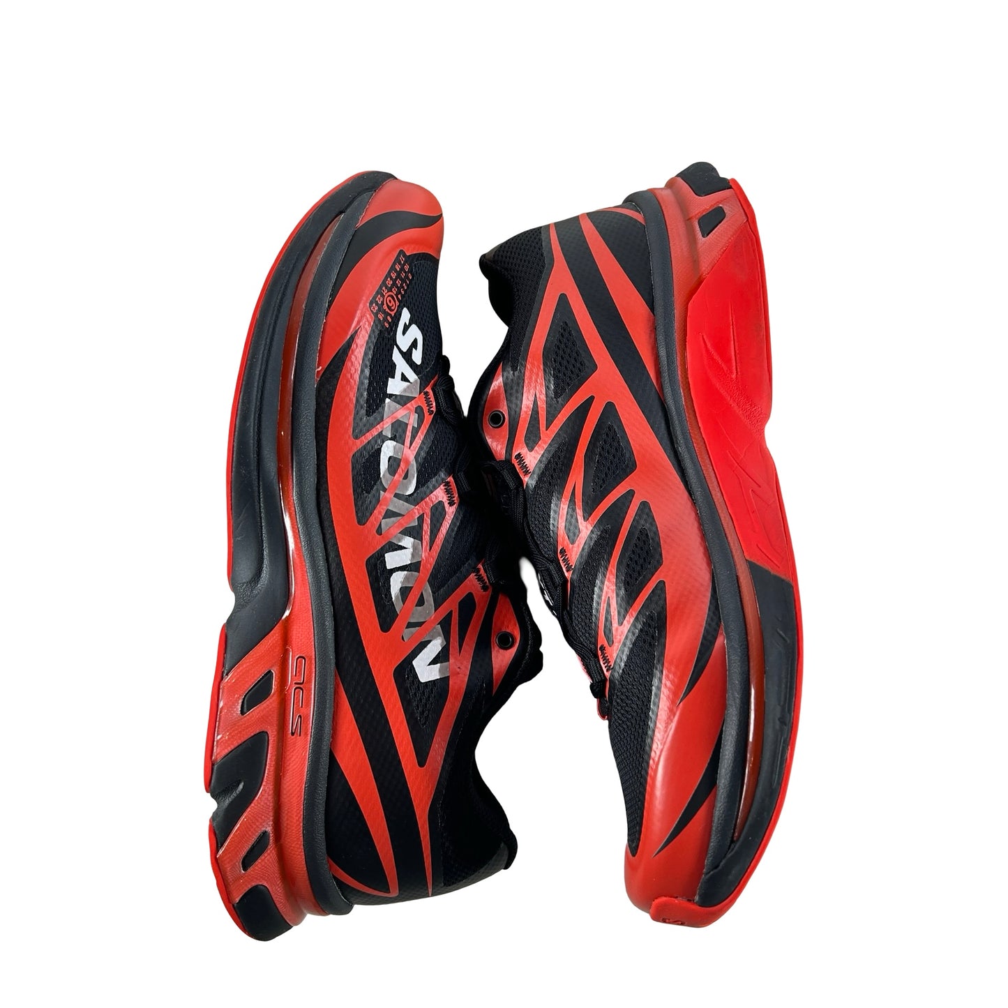 L49108300 Salomon XT-MM-6 MM6 Maison Margiela Black Cherry Tomato [USED] - 9.5 M (Used) (No Box)