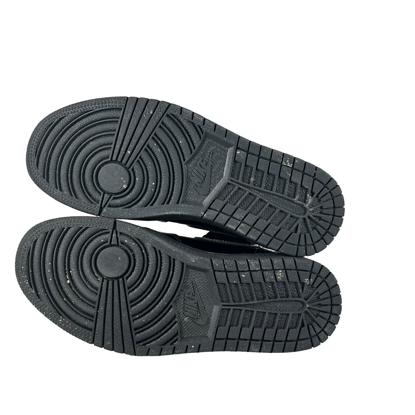 555088 032 Jordan 1 Black/Gold [USED] - 7 M (Used)