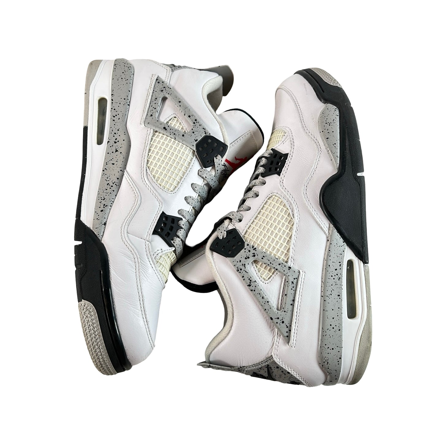 840606 192 Jordan 4 White Cement [USED] - 11 M (Used2) (Replace Box2)