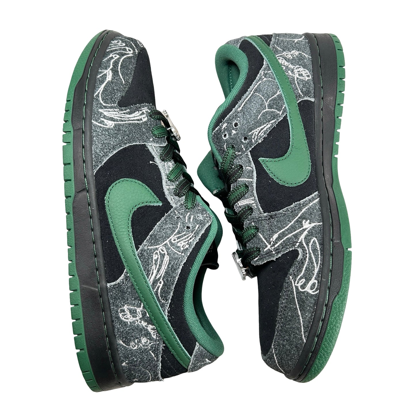 HF7743 001 Nike SB Dunk Low There Skateboards [USED] - 8.5 M (Used)