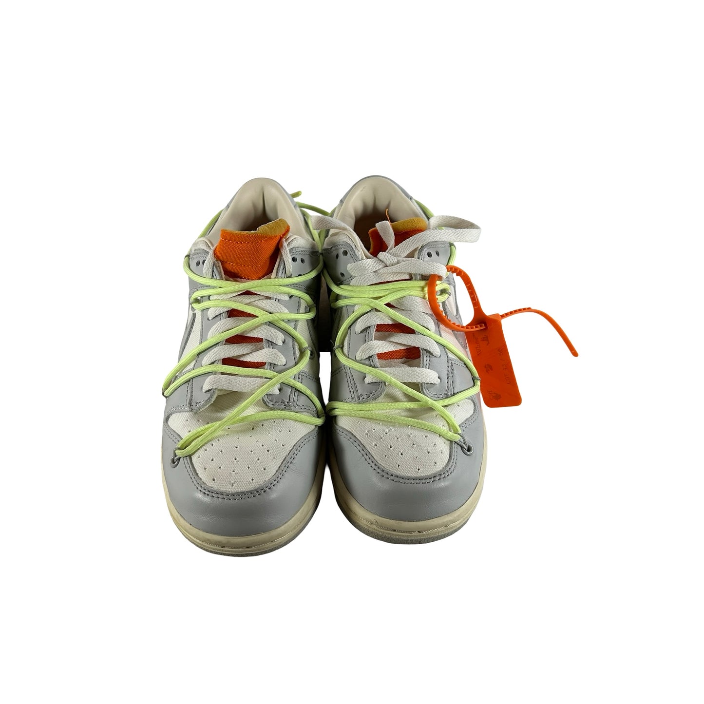 DM1602 128 Nike Dunk Low Off-White Lot 43 [USED] - 7 M (Used)