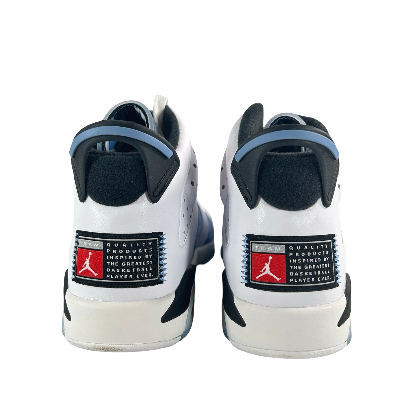 384665 410 Jordan 6 Retro UNC White (GS) [CONDITIONAL] - 7 Y (Yellowing)