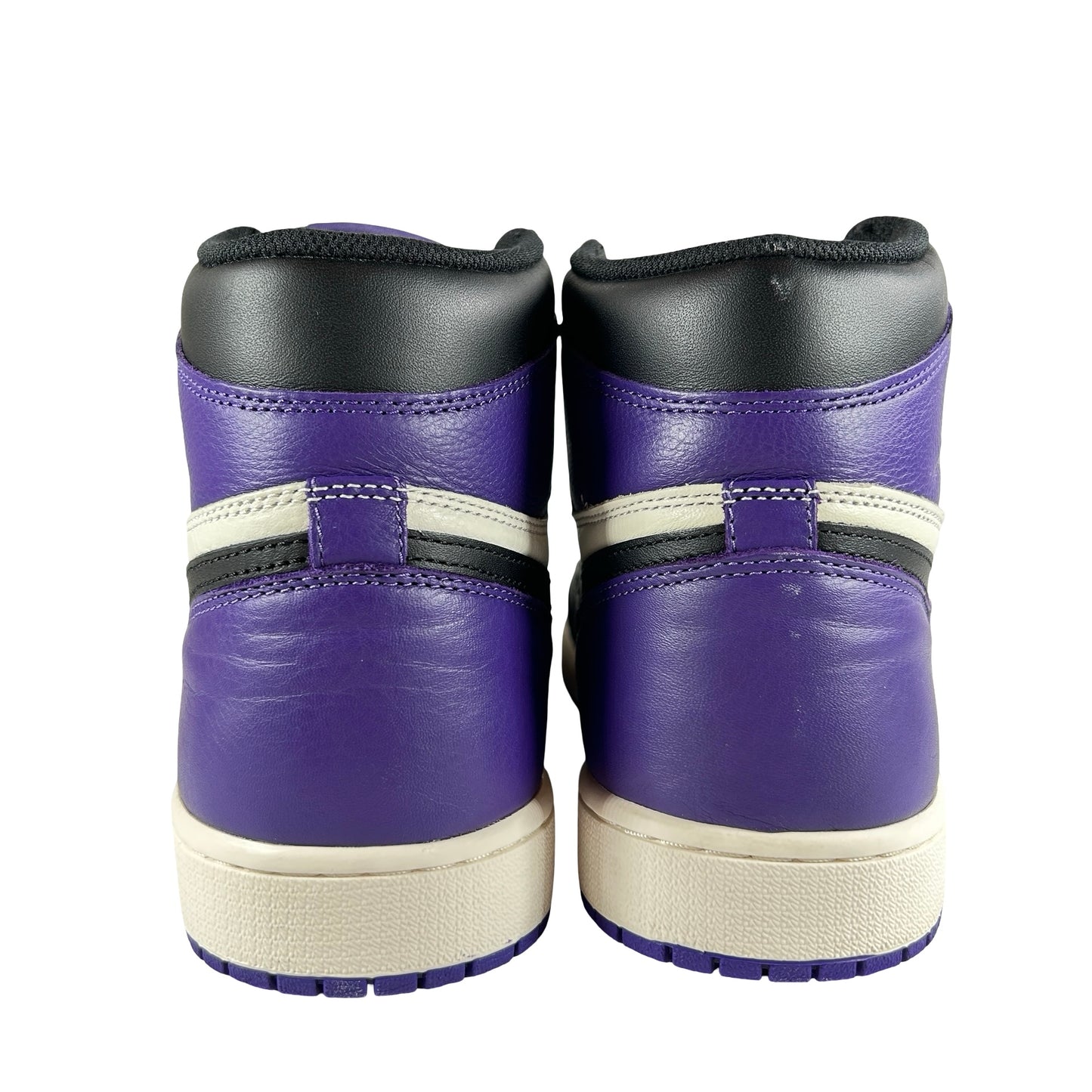 555088 501 Jordan 1 Court Purple [USED] - 13 M (Used) (Replace Box)