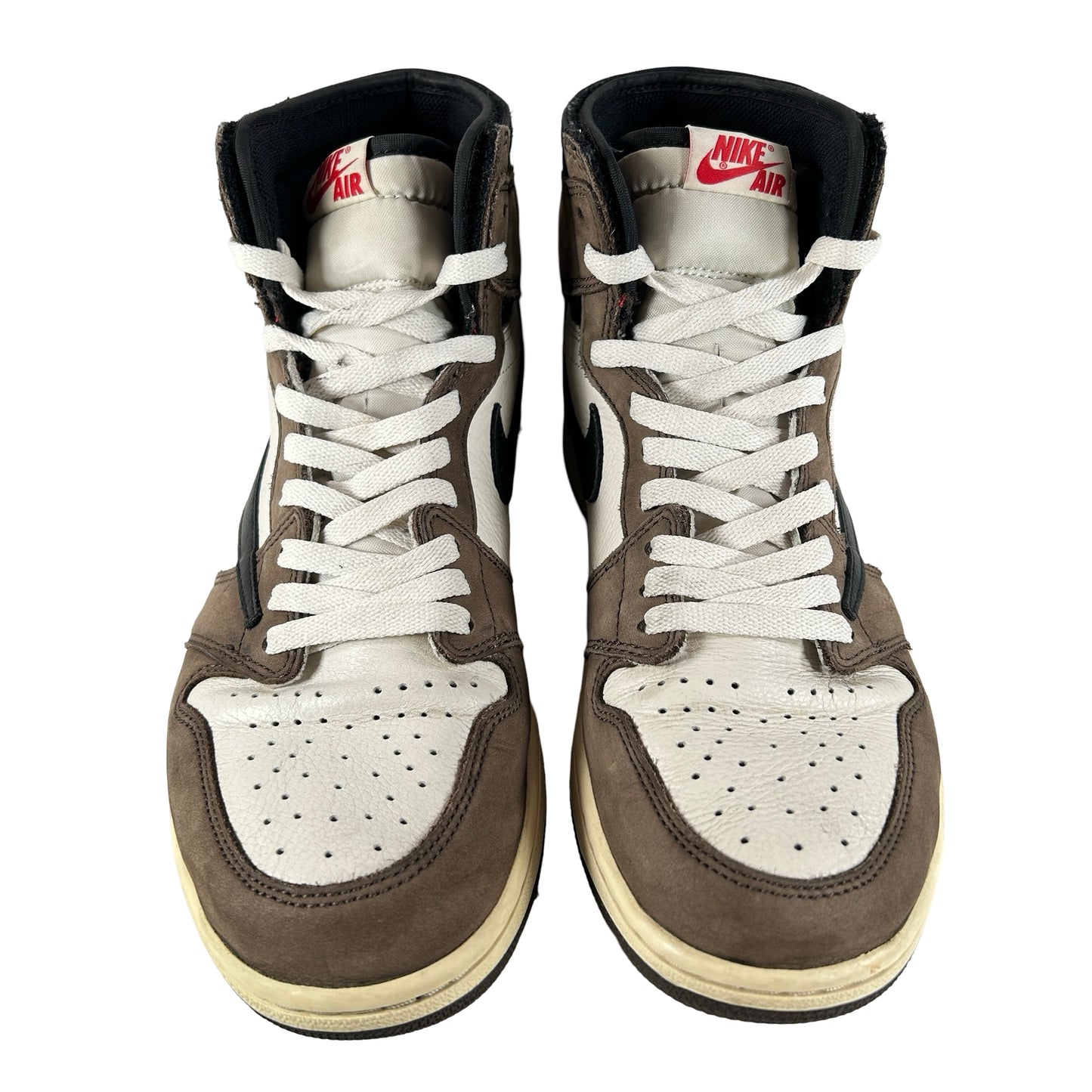 CD4487 100 Jordan 1 Retro High OG SP Travis Scott Mocha [USED] - 10.5 M (Used)