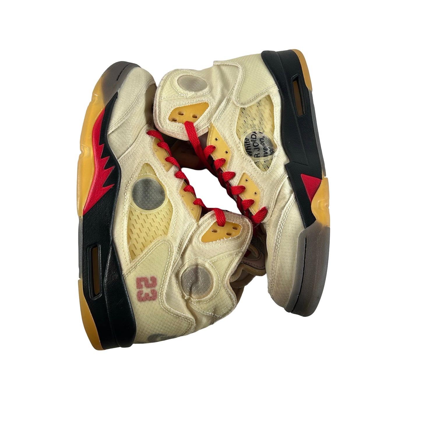 DH8565 100 Jordan 5 Off-White Sail [USED] - 9 M (Used8)