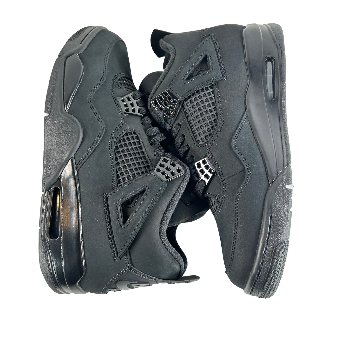 FV5029 010 Jordan 4 Retro Black Cat (2025) [USED] - 9 M (Used)